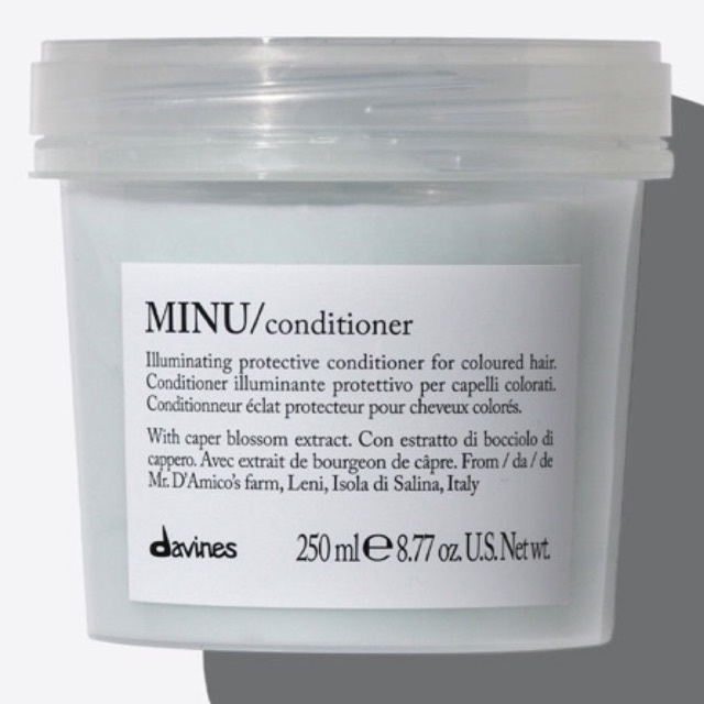 ครีมนวด Davines Minu Conditioner 250ml Shopee Thailand