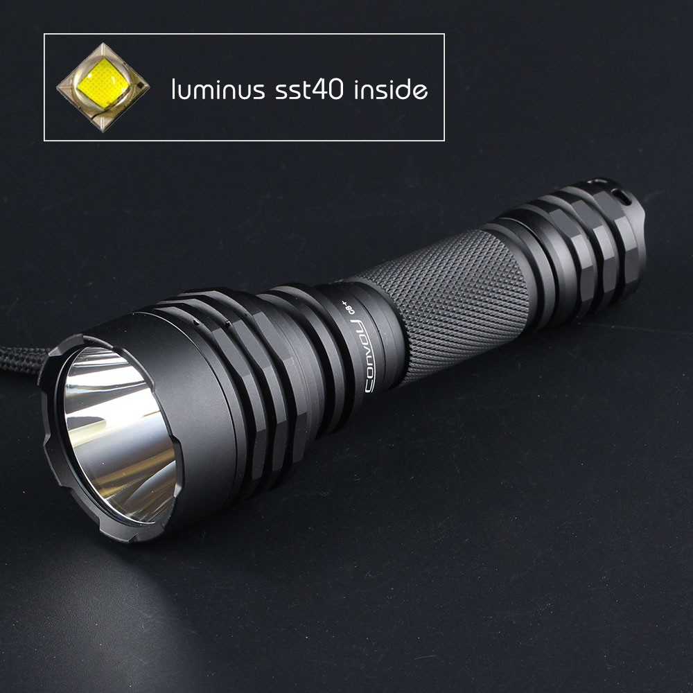 ไฟฉาย Convoy C8+   SSt40  2000 Lm    12กรุ๊ปโหมด New ไดร์เวอร์