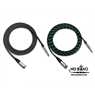 NOBAND CABLES Headphone Extention Stereo Cable 6.3mm To 6.3mm M/F Leght 3m สายพ่วงหูฟังแบบสเตอริโอ