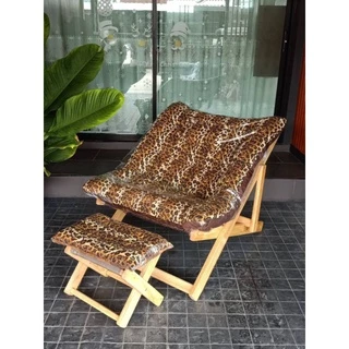 เก้าอี้พักผ่อน มีให้เลือก 2 รุ่นไซส์ใหญ่ สุ่มสี ไซส์ใหญ่ 95 * 135 cm