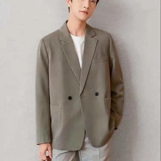 เสื้อคลุมเข้ารูป ทรงเข้ารูป สไตล์เกาหลี เทรนดี้ สามสี