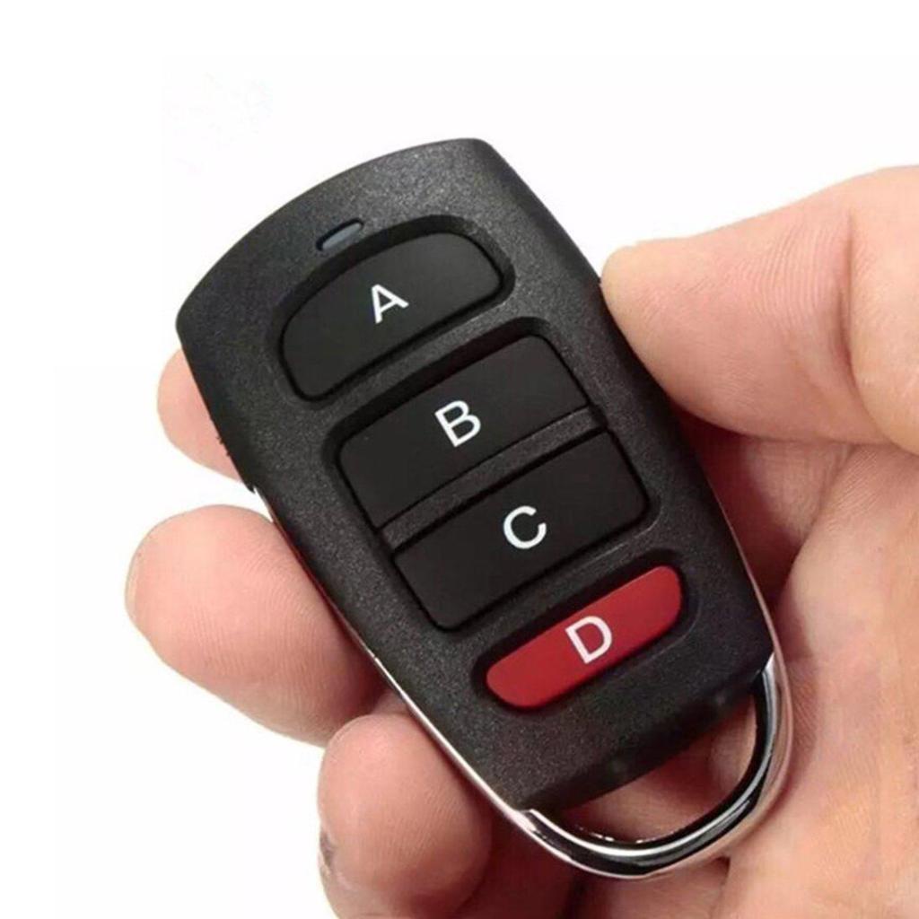 {จัดส่ง 24 ชม.} 433MHZ wireless copy remote control LZ-030ABCD key Channel 4 30mAh 433MHZ remote control #8