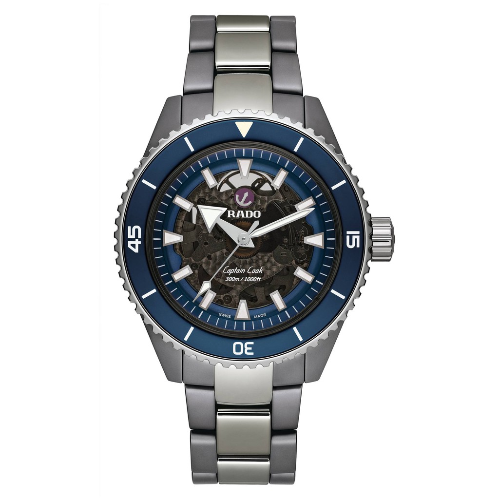 RADO Captain Cook High-Tech Ceramic นาฬิกาข้อมือ รุ่น R32128202