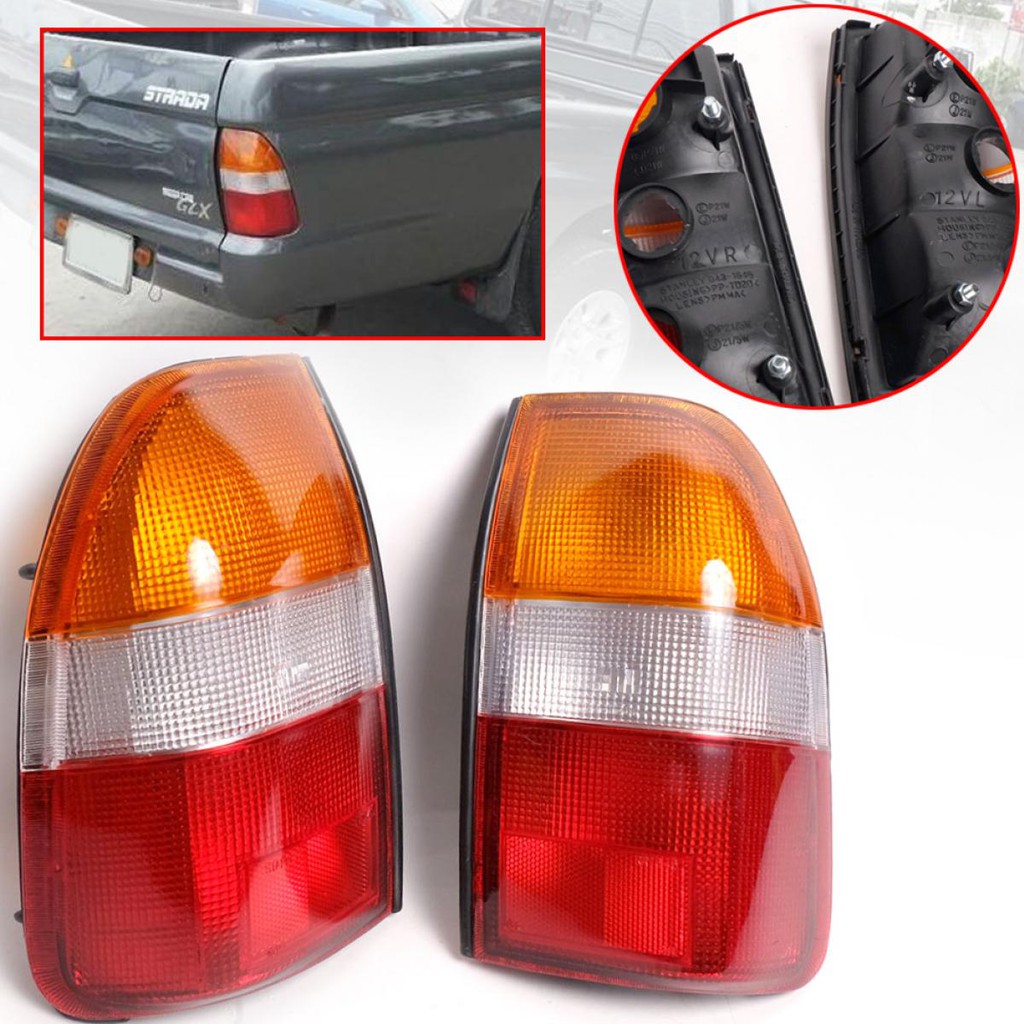 เสื้อไฟท้าย โคมไฟท้าย รุ่น MITSUBISHI STRADA L200 ปี 1995 - 2004 L200 3 สี