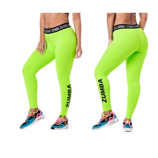 Zumba Glow Ankle Leggings (กางเกงเลคกิ้งออกกำลังกายซุมบ้าและโยคะ)