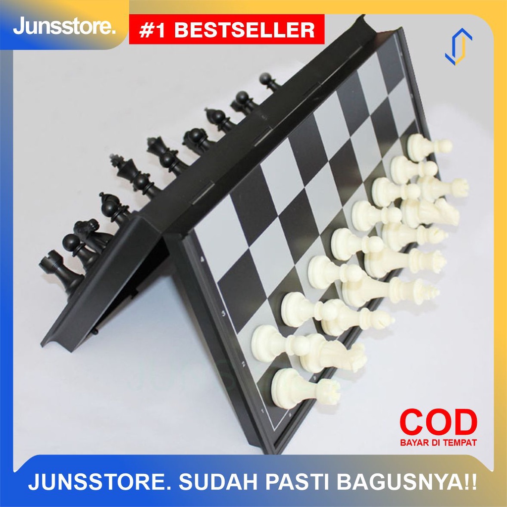 Chess board game sekak magnets folding skak chessboard magnetic chess