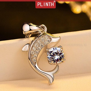 PLINTH จี้เงินแท้ 925 ลายโลมา1388
