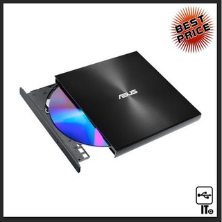 ExtSlim DVD RW Asus (SDRW-08U9M-U) Black เครื่องอ่านแผ่นซีดี ประกัน 1Y