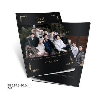 สมุดภาพโปสเตอร์ kpop got 7 20 dye album ขนาดเล็ก