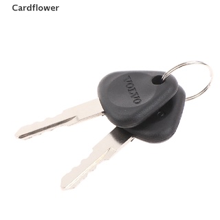 &lt;Cardflower&gt; กุญแจสตาร์ท 777 คีย์ สําหรับรถขุด Volvo 2 ชิ้น