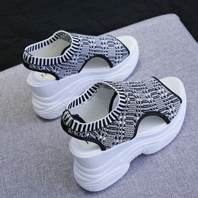 Ready Stock รองเท้าแตะผู้หญิง Thick Soled 8.5 cm รองเท้าแตะ Superem Kasut Wanita Size 35-40