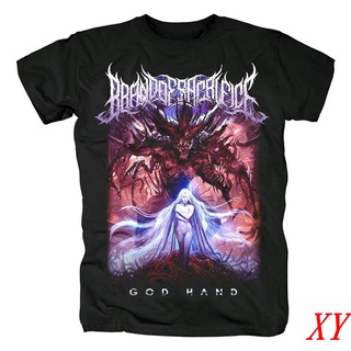 Xy Brandofsacrifice เสื้อยืดคอกลม แขนสั้น ผ้าฝ้าย พิมพ์ลาย Dead Core ทรงหลวม สําหรับผู้ชาย