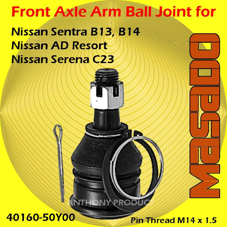 Nissan Sentra B13,B14, Serena C23, Ad Resort ลูกหมากหน้าล่าง