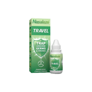 Nasaleze Travel 800mg. Exp 01/03/25 ดักจับ ไวรัส นาซารีส Powder Spray 365wecare