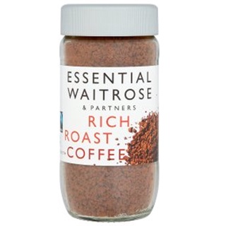 ESSENTIAL WAITROSE RICH ROAST COFFEE 100g.กาแฟกึ่งสำเร็จรูป