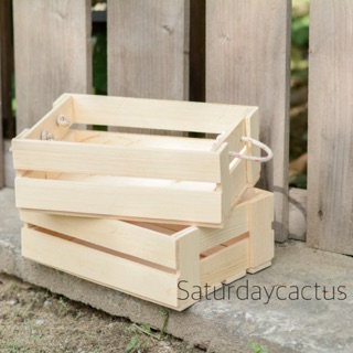 ถาดไม้สนขนาด 20X30  สูง 10 CM