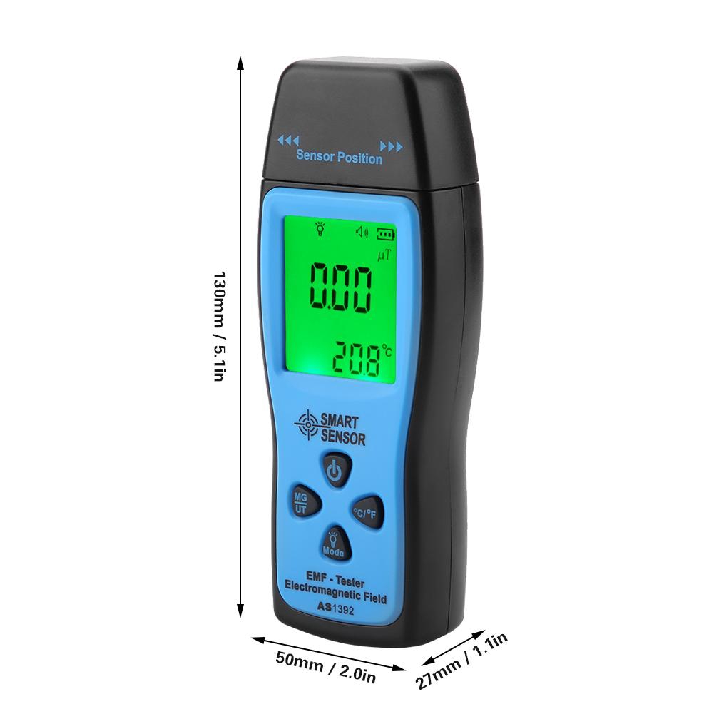 Mini Display Tester AS1392 SMART LCD Digital Radiometer