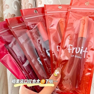 Pinkyfocus Bagged INS Super Hot Fruit ลิปโคลน Air Lip Lacquer ลิปสติก