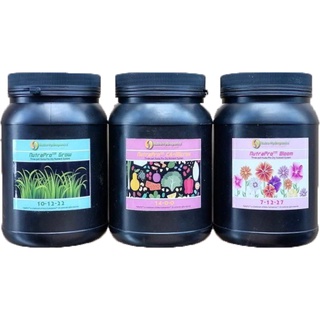 Nutra Hydroponics NutraPro (TM) Dry set GROW, CA+MICROS, BLOOM 5 gal set FOR PRO GROWERS - GENERAL HYDROPONICS FOX FARMS