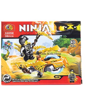 ProudNada Toys ของเล่นเด็กชุดตัวต่อเลโก้นินจา CB TOYS NINJA 32058 แบบที่ 3