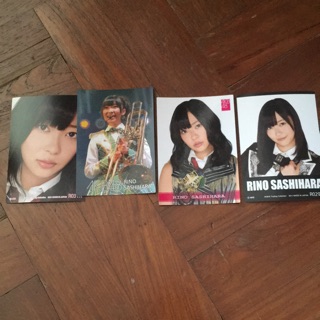 Card trading akb48 sashihara rino