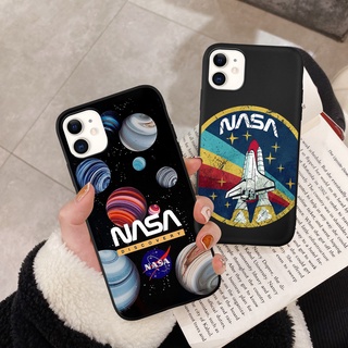 เคสโทรศัพท์มือถือแบบนิ่ม ผิวด้าน ลายจักรวาล NASA สําหรับ iPhone 14 13 12 11 Promax 14Plus mini X XS XR XSMAX 6 6s 6plus 6splus 7 8 SE2020 7plus 8Plus