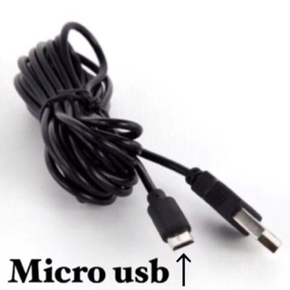 สายชาร์จหัวซัมซุง ยาว3.5เมตร สายMicro USB สายชานกล้องIP สายชาร์จกล้องหน้ารถ พร้อมส่งจากไทย