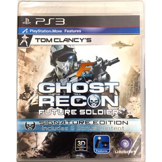 PS3 Tom Clancys Ghost Recon: Future Soldier (Signature Edition)( Zone 3 / Asia / English ) แผ่นเกมส์ ของแท้ มือหนึ่ง