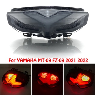 ไฟท้ายรถจักรยานยนต์ LED อุปกรณ์เสริม สําหรับ YAMAHA MT-09 FZ-09 MT09 FZ09 2021-2022