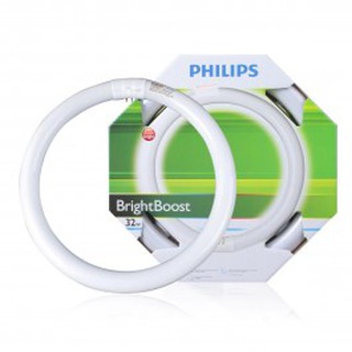 PHILIPS หลอดไฟนีออนกลม 32W Wamwhite หลอดซาลาเปา แสงส้ม รุ่น 830