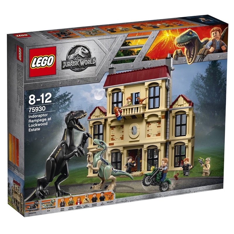 LEGO Jurassic World 75930 Indoraptor Rampage at Lockwood Estate ของแท้