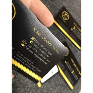 นามบัตร มีกระดาษให้เลือก 4ชนิด 1ชุด 100ใบฟรีกล่อง สั่ง 3ชุด ออกแบบฟรี หากแบบไม่ถูกใจสามารถแจ้งปรับแก้ได้
