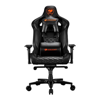 COUGAR GAMING CHAIR (เก้าอี้เกมมิ่ง)  GAMING ARMOR TITAN (BLACK) (ASSEMBLY REQUIRED)