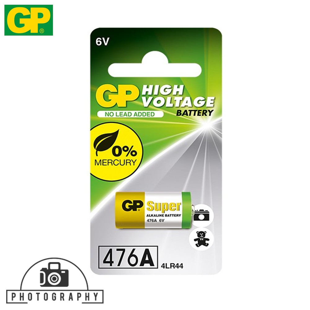 GP4LR44 (Alkaline Battery 476A PX28A) 6V 1แพ็ค(1ก้อน) ถ่านกล้องถ่ายรูป