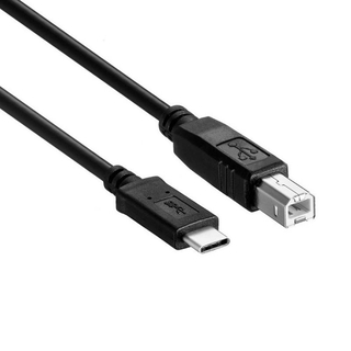 USB-C USB 3.1 Type C Male to USB 2.0 USB B Male Data Cable for Laptop Printer har