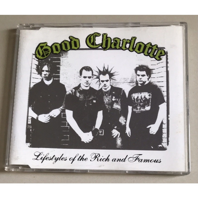 ซีดีซิงเกิ้ล ลิขสิทธิ์ มือ 2...179 บาท “Good Charlotte” ซิงเกิ้ล "Lifestyles of the Rich and Famous”