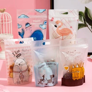 [15*23cm] ถุงซิปตั้งได้ แพคละ 50 ใบ