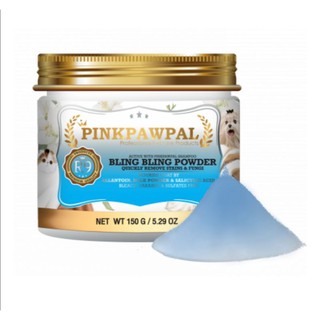 (ฟรีค่าส่ง)(R9)​Pinkpawpal​ 150g. ผงขจัดคราบเหลืองเร่งด่วน