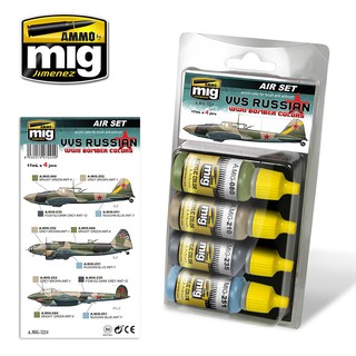 Ammo By MIG - AMIG7224 VVS RUSSIAN WWII BOMBER COLORS