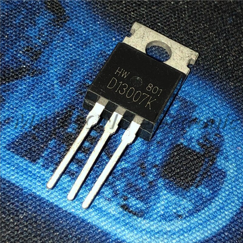 10 ชิ้น/ล็อต D13007K TO220 field effect ทรานซิสเตอร์สามธาตุทั่วไป Switching Power supply ทรานซิสเตอร