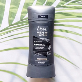 โดฟ ผลิตภัณฑ์ระงับกลิ่นกาย สำหรับผู้ชาย Men+Care Antiperspirant Deodorant Stick, Purifying Charcoal 74g (Dove®) โ