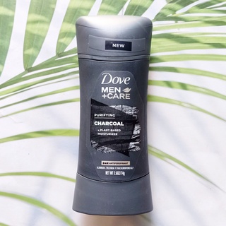 โดฟ ผลิตภัณฑ์ระงับกลิ่นกาย สำหรับผู้ชาย Men+Care Antiperspirant Deodorant Stick, Purifying Charcoal 74g (Dove®) โ