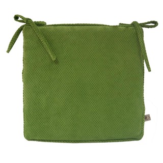 เบาะรองนั่ง H&amp;L STYLE BOFFI 16X16 นิ้ว สีเขียว หมอนอิงและเบาะ CHAIR PAD H&amp;L STYLE BOFFI 16X16 GREEN