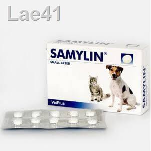 อุปกรณ◑◘◈Samylin small breed tablets (Exp.02/22) อาหารเสริม บำรุงตับ บรรจุ  30 เม็ด