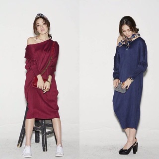  Hearty Pleat Dress