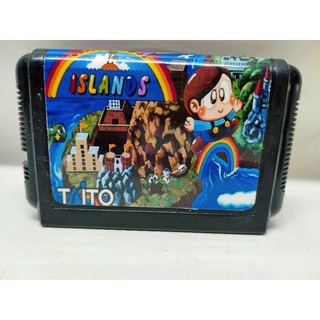 แรนโบว์ไอแลนด์ Rainbow Island sega megadrive หรือ ชื่อไทย เกม สายรุ่ง เกมแนวพจญภัยปราบบอส 8Level เกมน่ารักสนุกๆแนวๆยุค90