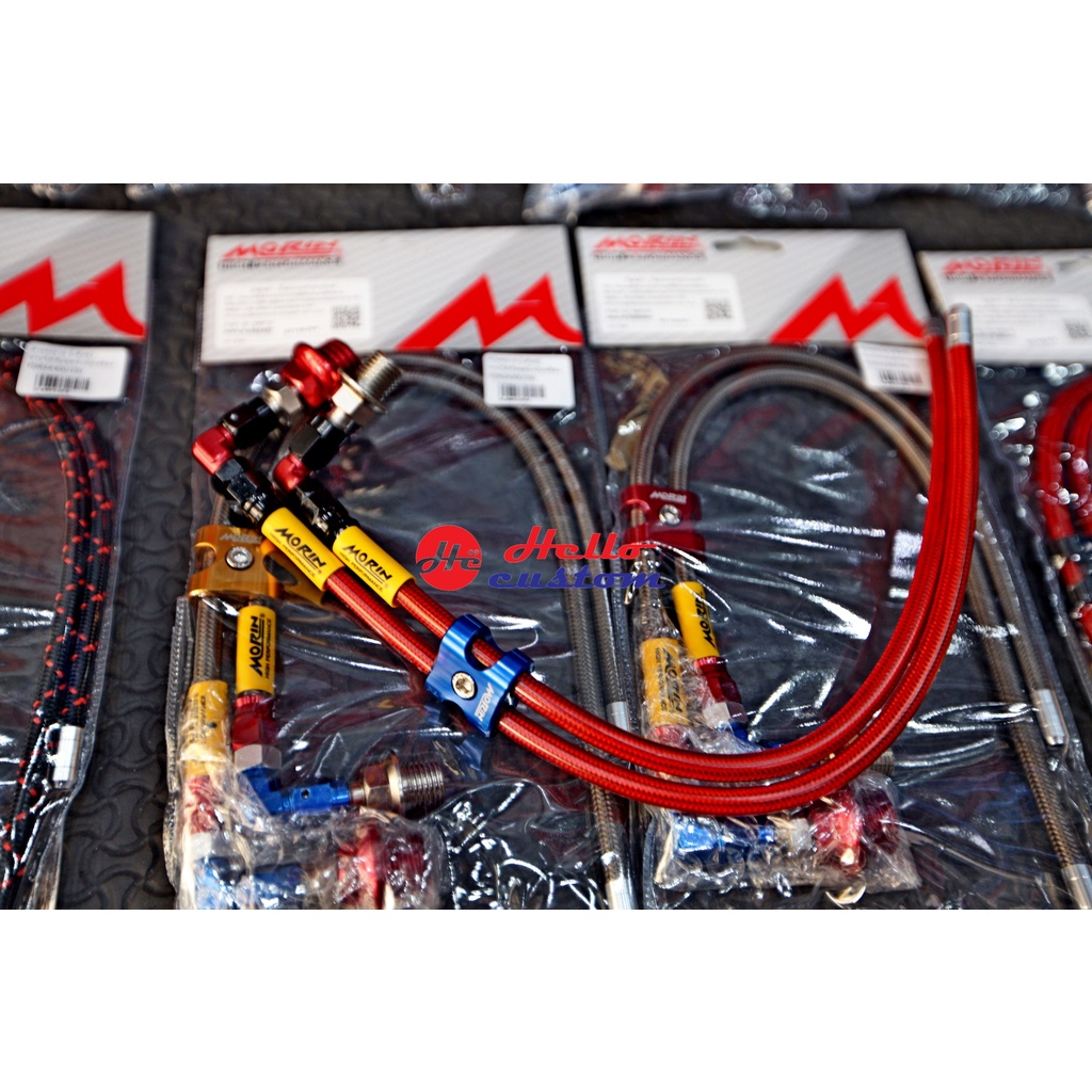 Ống xả bu‑gi + ốc dầu máy cho Forza300, Forza350 Morin