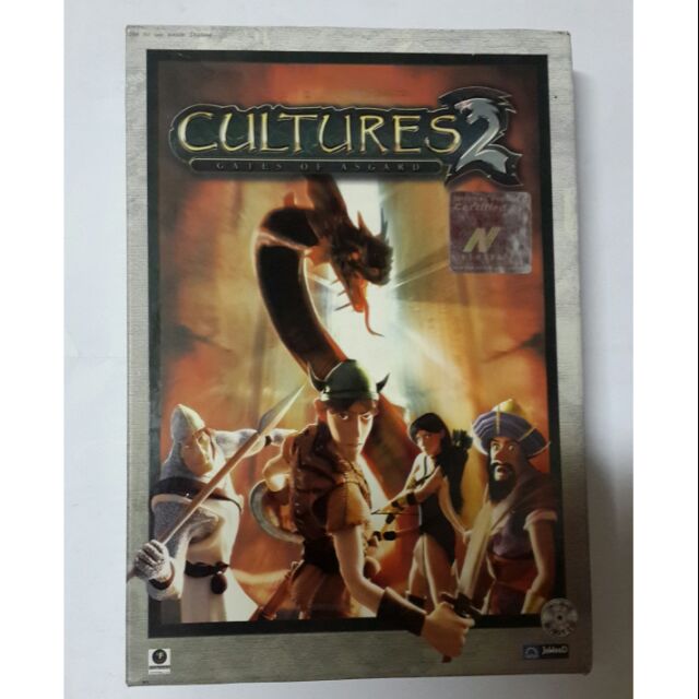 แผ่น​เกมส์​คอม​พิวเตอร์​ PC​ Cultures2แผ่นแท้มือ1