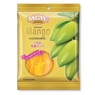 มะม่วงอบแห้ง ตรา MGW 500 กรัม/ Mango Dehydrated 500g