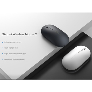 Xiaomi เม้าส์ไร้สาย จับกระชับมือ ไร้เสียงคลิก Portable Streamlined Shape 2.4GHz Wireless Mouse เม้าส์ไร้สาย ไร้เสียง